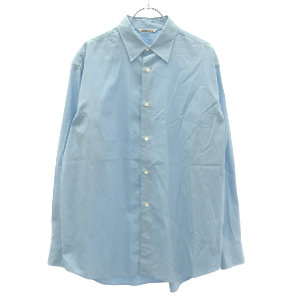 AURALEE オーラリー 24SS WASHED FINX TWILL SHIRT ウォッシュドフィンクスツイルシャツ A24SS04TN