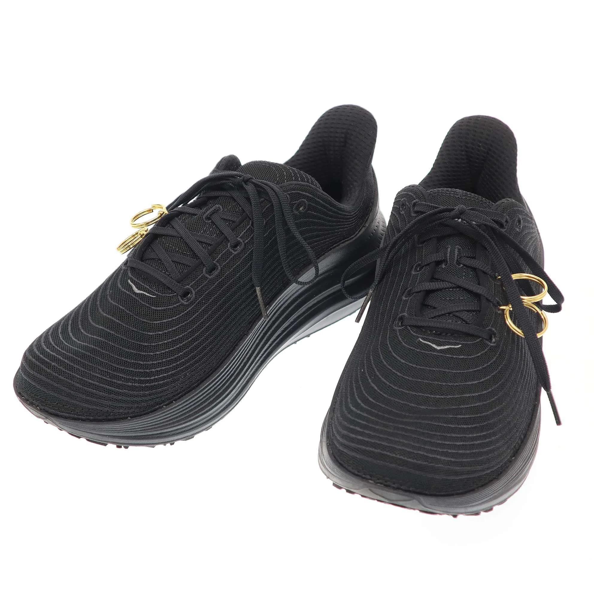 HOKA ONE ONE ホカ オネオネ ブラック コムデギャルソン 24AW TC1.0 カスタマイズスニーカー