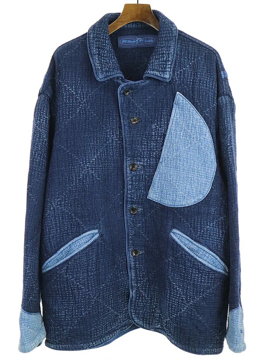 Porter Classic ポータークラシック 18AW SASHIKO DROP OUT JACKET 刺し子ドロップアウトジャケット