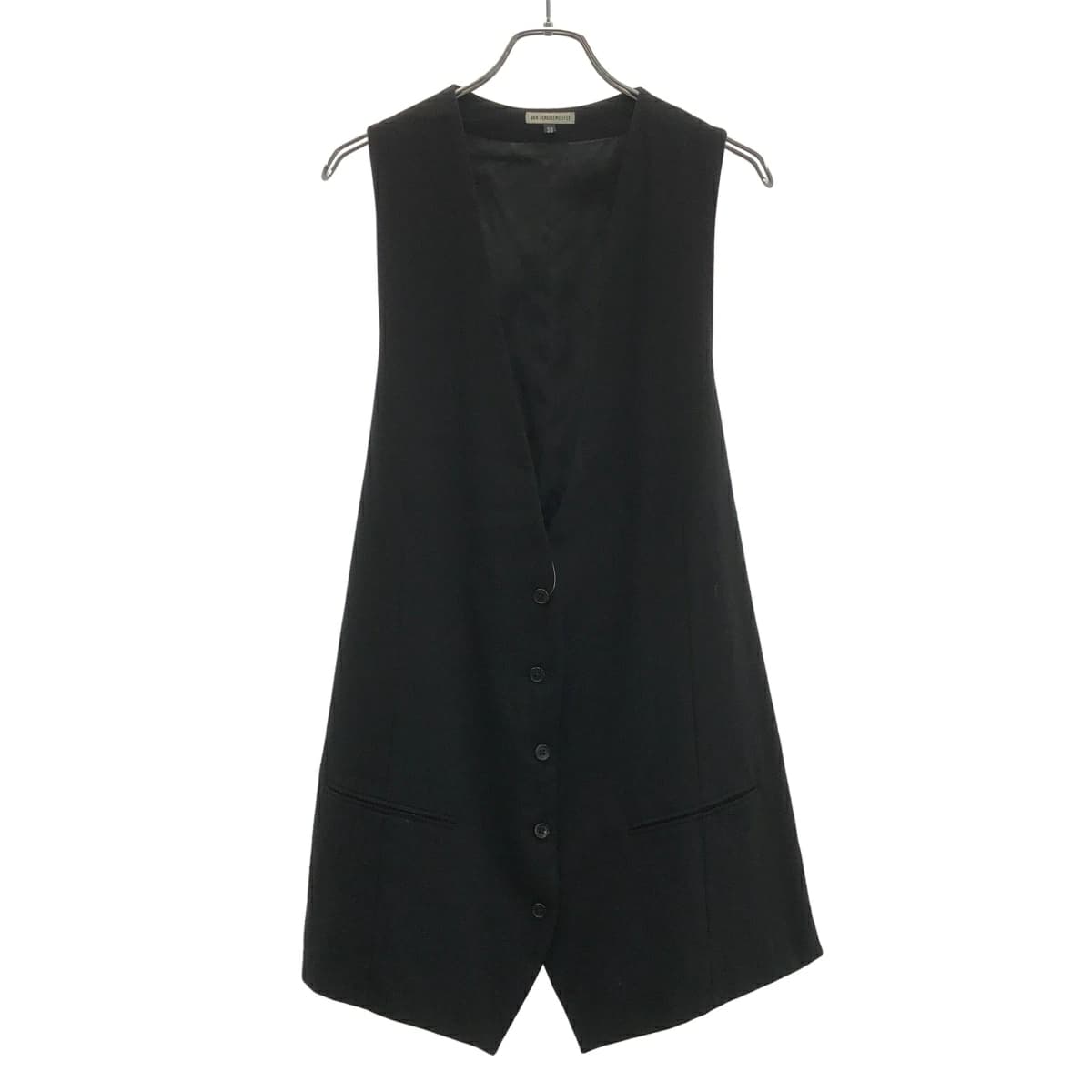 ANN DEMEULEMEESTER アンドゥムルメステール ロングジレベスト