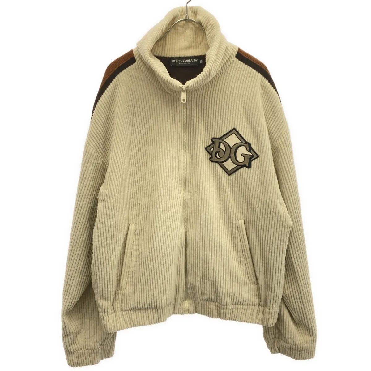 DOLCE&GABBANA ドルチェ&ガッバーナ DG コーデュロイトラックジャケット
