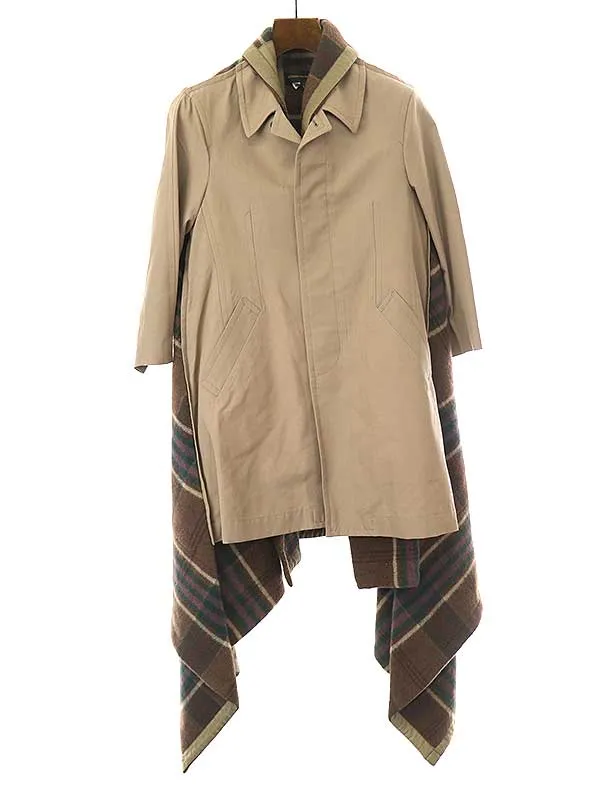 COMME des GARCONS コムデギャルソン 2009AW ドッキングブランケットコート