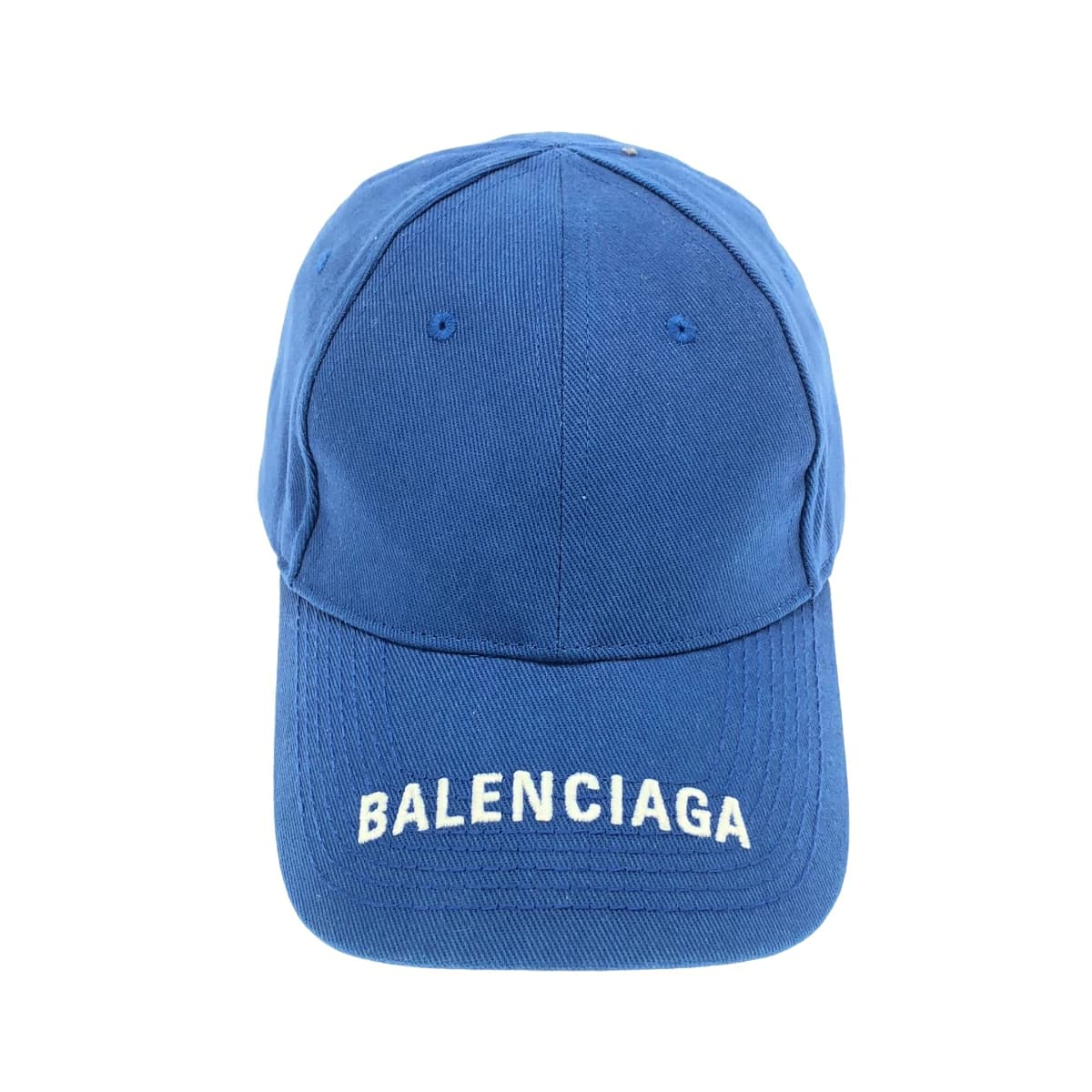 BALENCIAGA バレンシアガ ロゴエンブロイダリーベーズボールキャップ