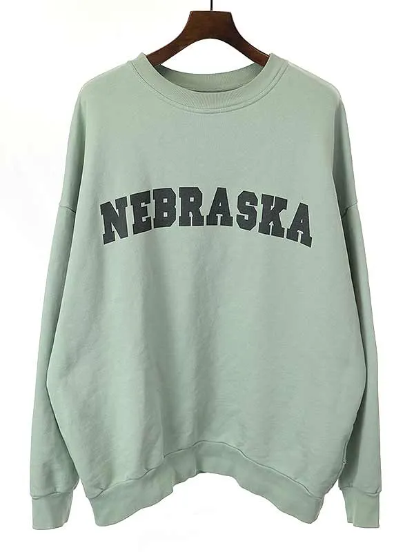 RAF SIMONS ラフシモンズ REDUX 21SS NEBRASKA ダメージ加工スウェットトレーナー