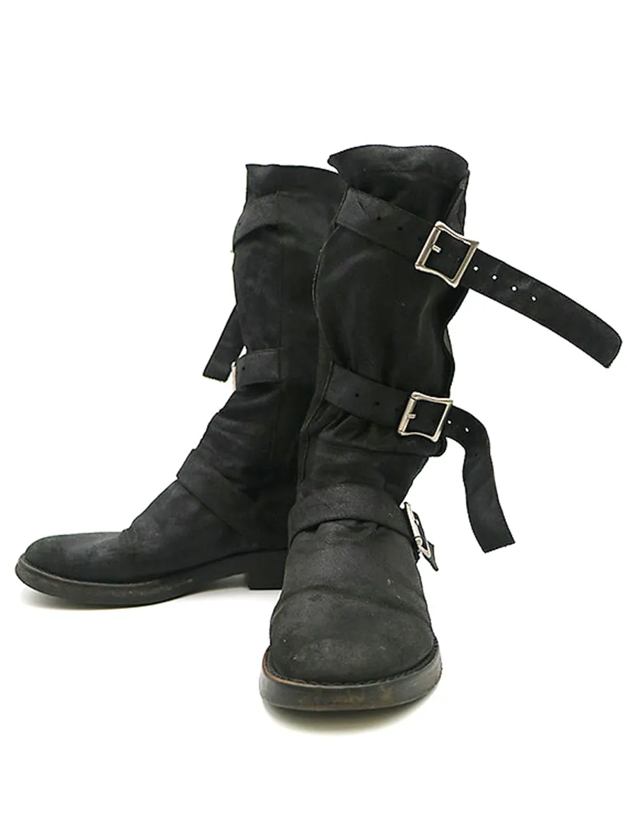 ANN DEMEULEMEESTER アンドゥムルメステール パイレーツブーツ