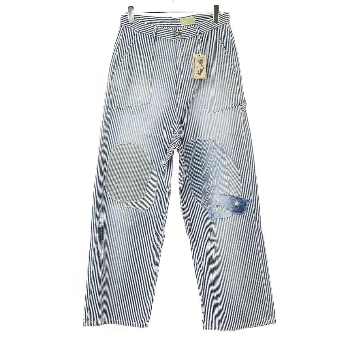 KAPITAL キャピタルカントリー Champetre Remake Hickory Painter Pants ヒッコリーストライプ ペインターパンツ K2403LP101