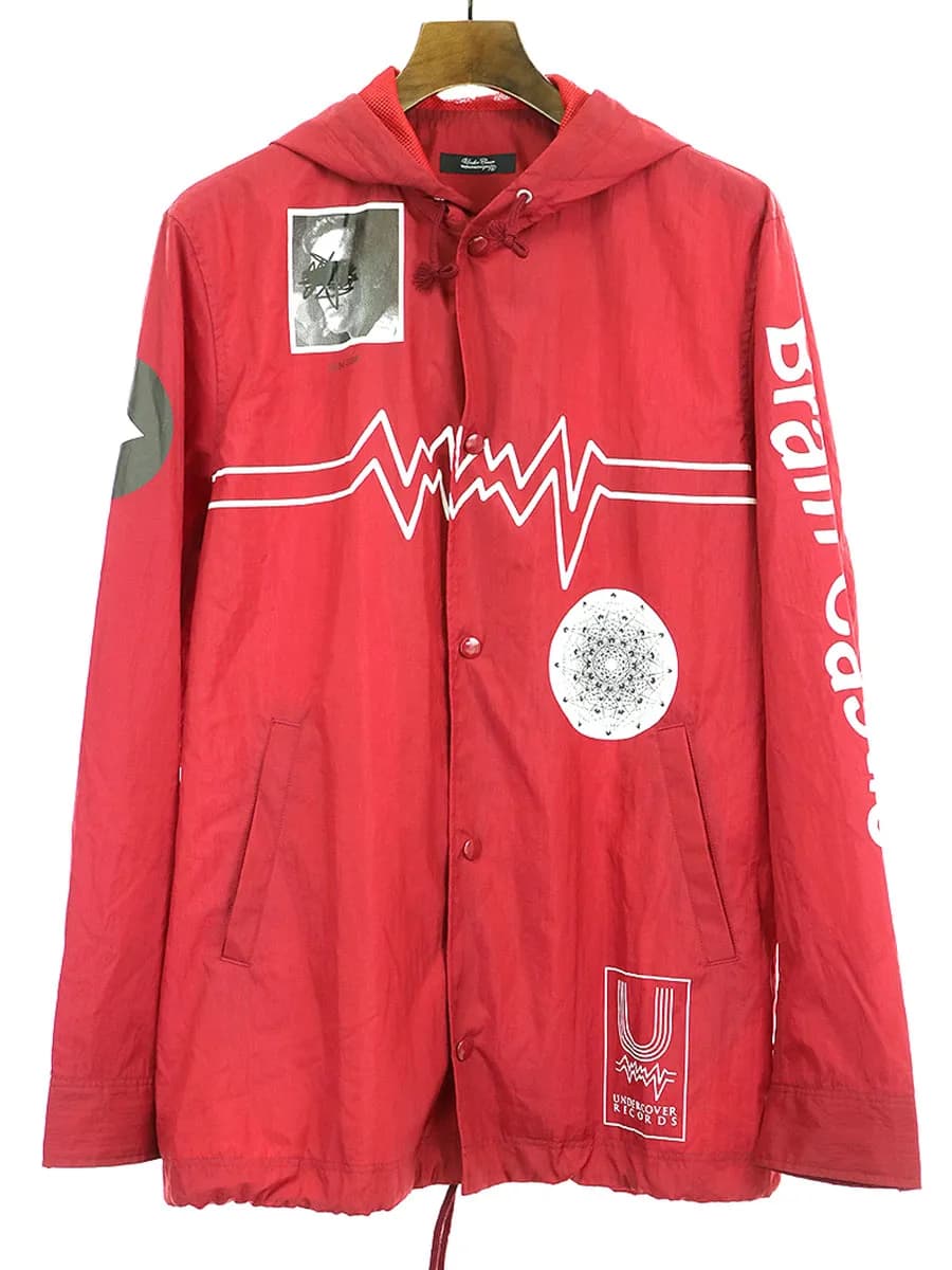 UNDERCOVER アンダーカバー 17SS PUNKFLOYD ナイロンフードブルゾン