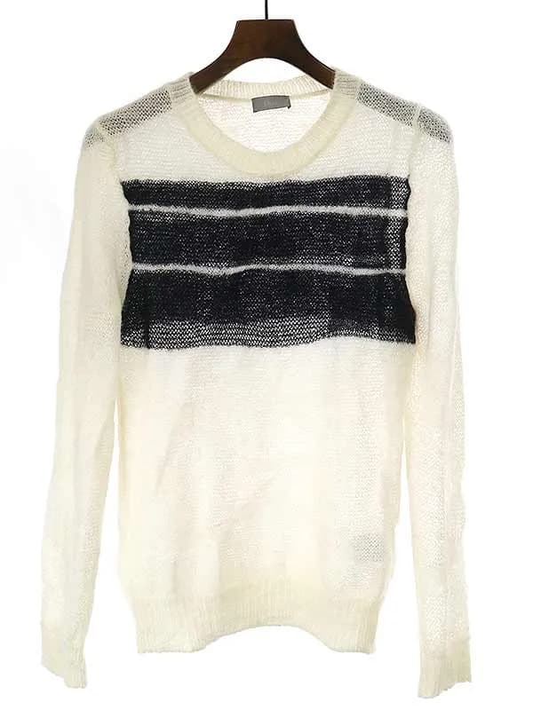 Dior HOMME ディオールオム 07AW モヘヤウールニットセーター