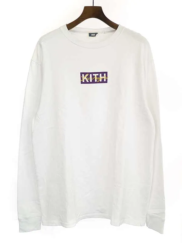 KITH キス ロサンゼルス限定 ボックスロゴロングスリーブカットソー