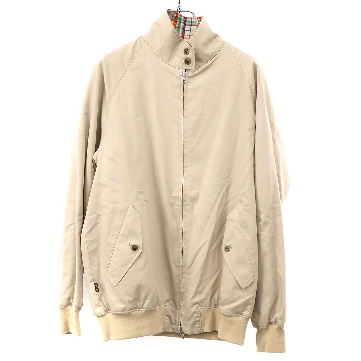 Scye サイ 25SS Plaid Harrington Jacket リバーシブルジャケット
