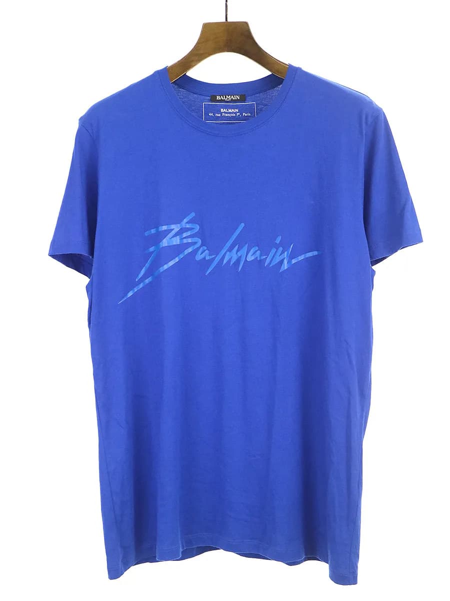 BALMAIN HOMME バルマン オム ロゴプリントTシャツ