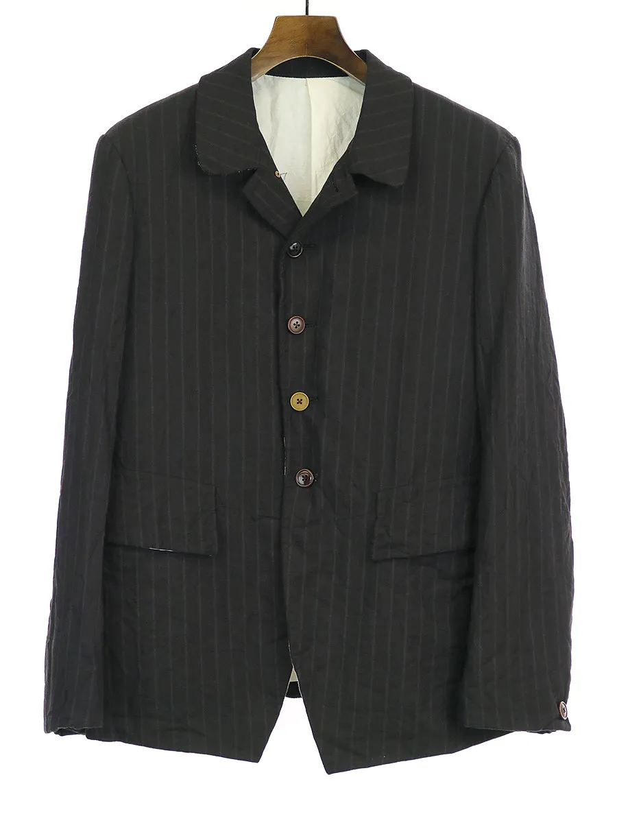 The crooked Tailor ザクルーキッドテーラー FRATELLI TALLIA DI DELFINO社 ストライプジャケット