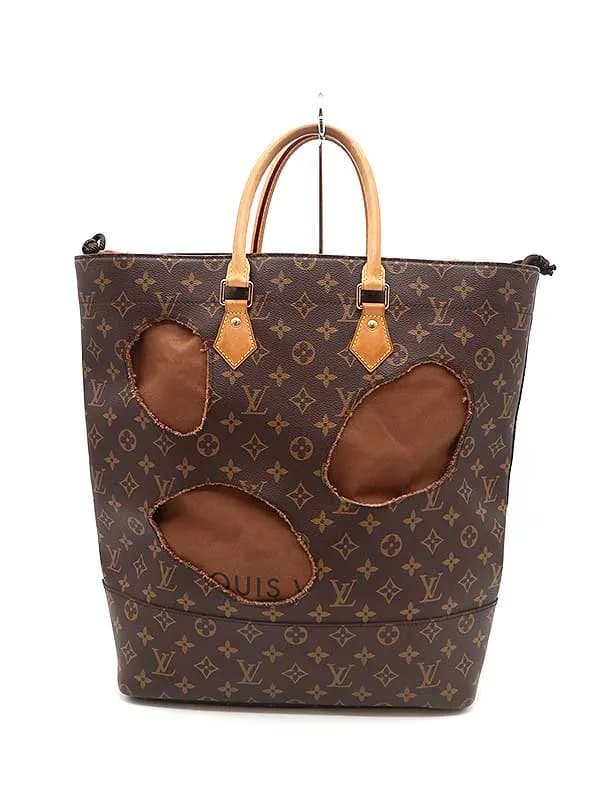 LOUIS VUITTON 川久保 玲 ルイヴィトン カワクボ レイ 2014年 モノグラム ウィズ ホールズ トートバッグ M40279