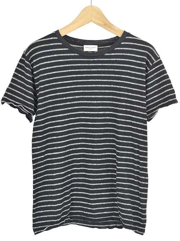 SAINT LAURENT サンローラン パリ ボーダーTシャツ