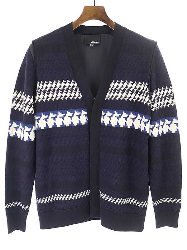 3.1 Phillip Lim スリーワンフィリップリム ニットベスト付ジップアップブルゾン