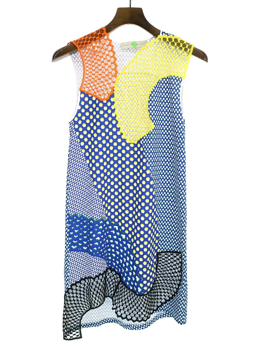 Stella McCartney ステラマッカートニー メッシュミックスドレス