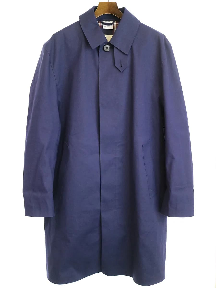VETEMENTS ヴェトモン×マッキントッシュ 17SS LOOK10 スリットゴム引きステンカラーコート