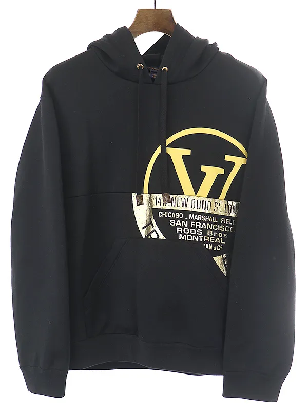 LOUIS VUITTON ルイヴィトン 20AW ビッグサークルロゴプリントスウェットパーカー