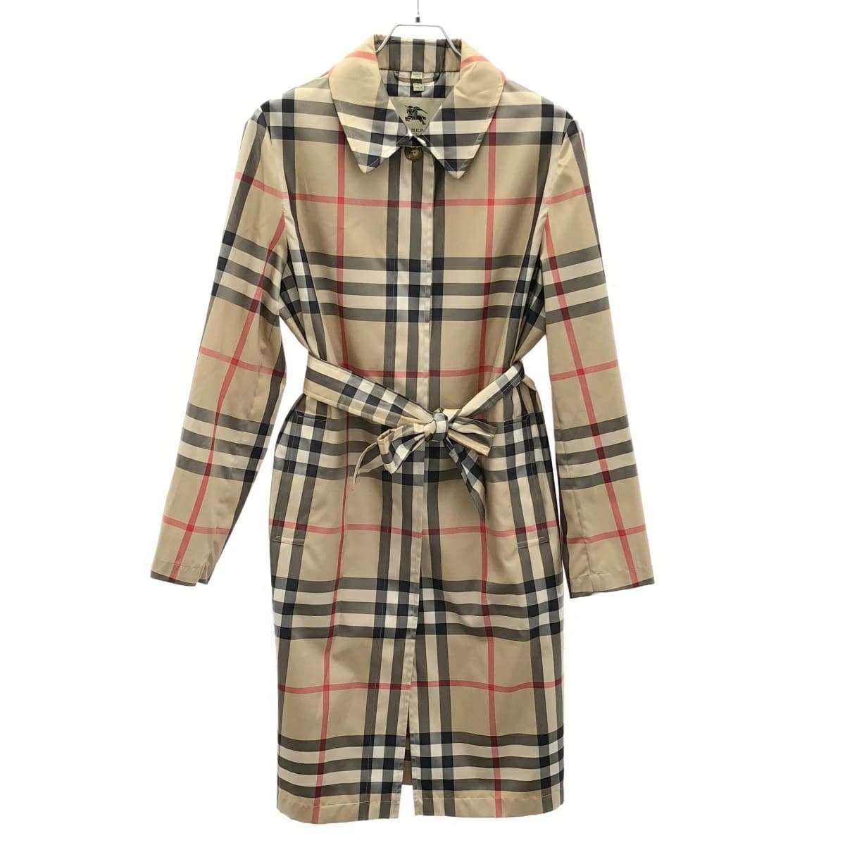 BURBERRY バーバリーロンドン ノバチェック ポリエステルコート CNTAVI0016SHE