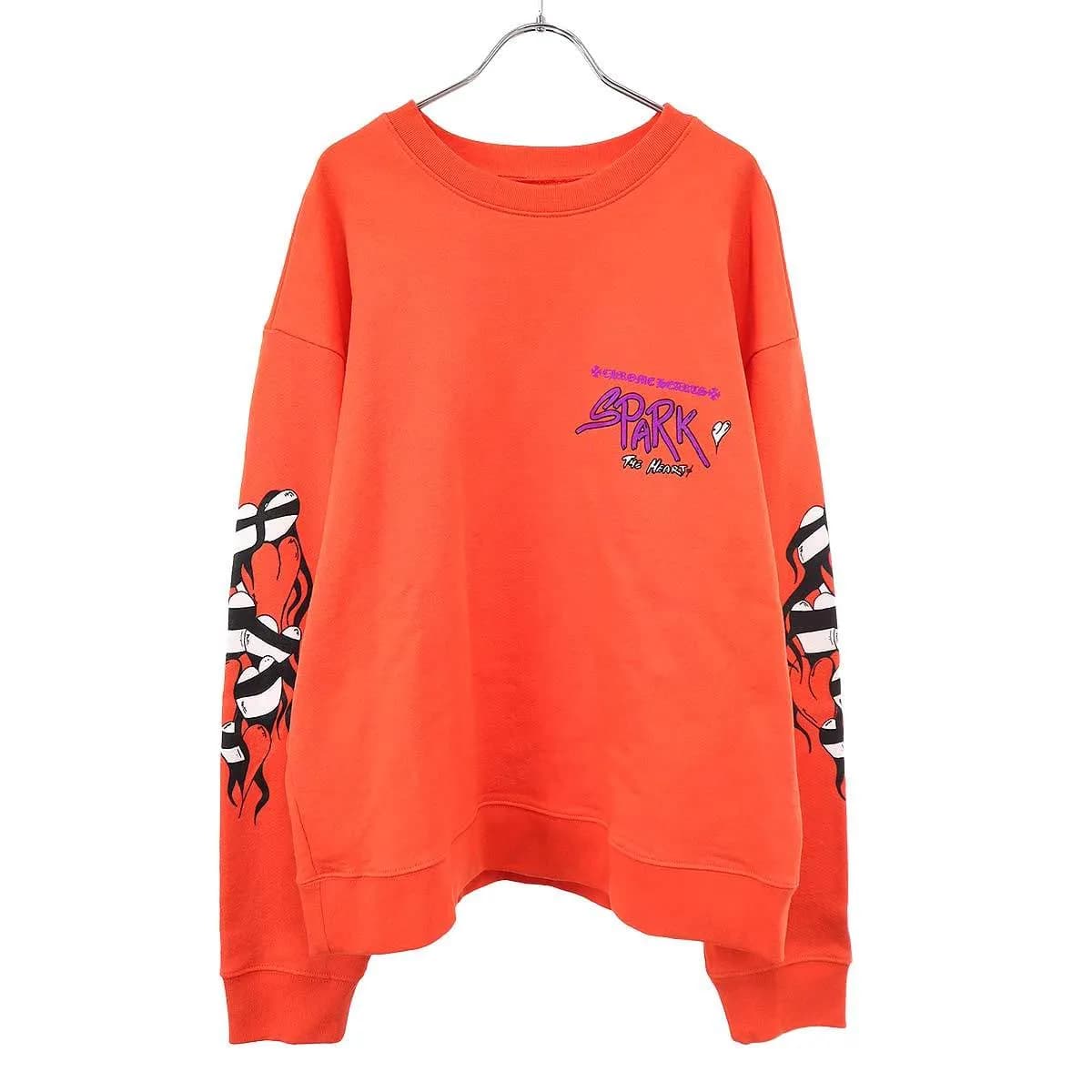 CHROME HEARTS クロムハーツ MATTY BOY SPARK THE HEART SWTSHRT スウェットトレーナー