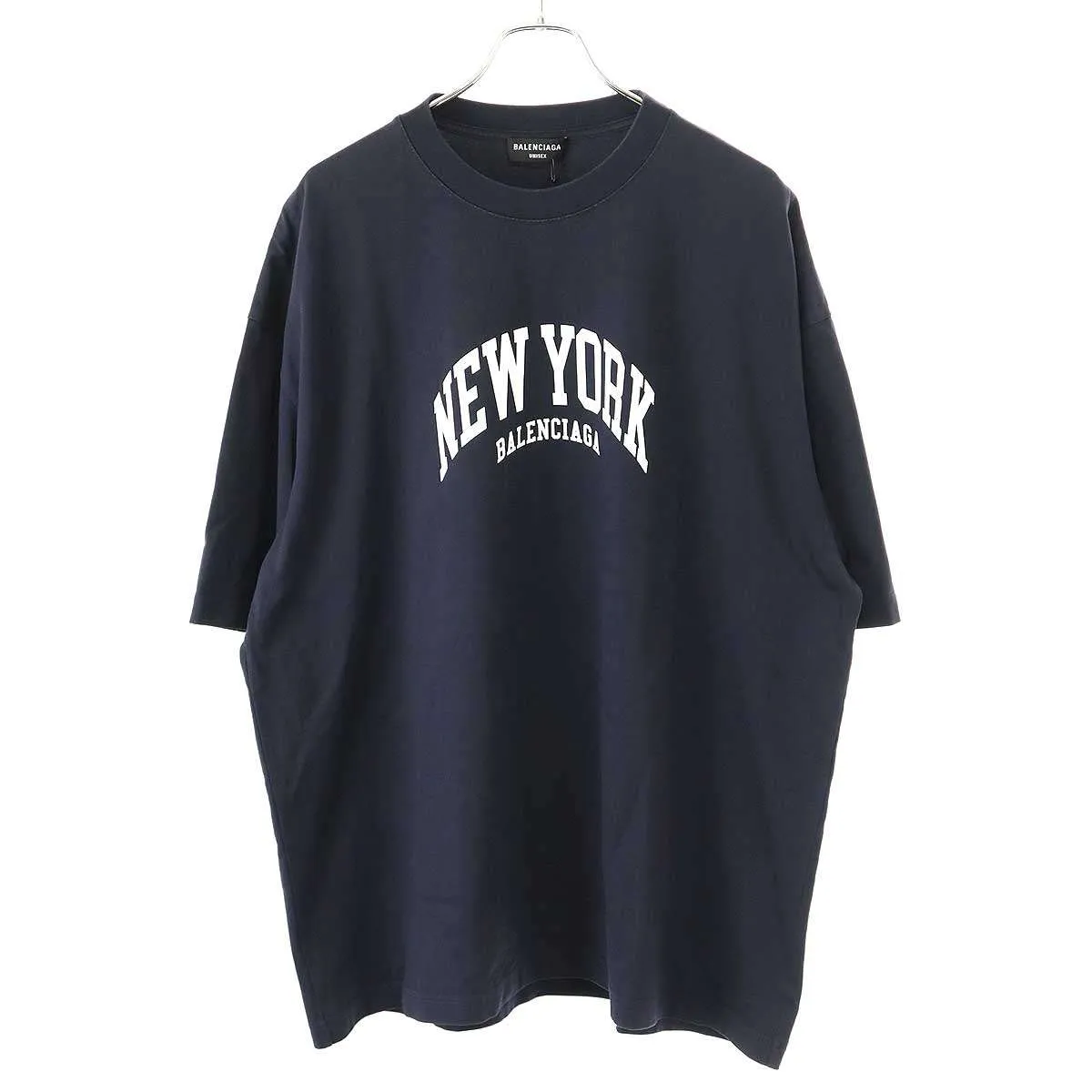 BALENCIAGA バレンシアガ 22SS NEW YORK プリントオーバーサイズTシャツ 612966 TLVM2