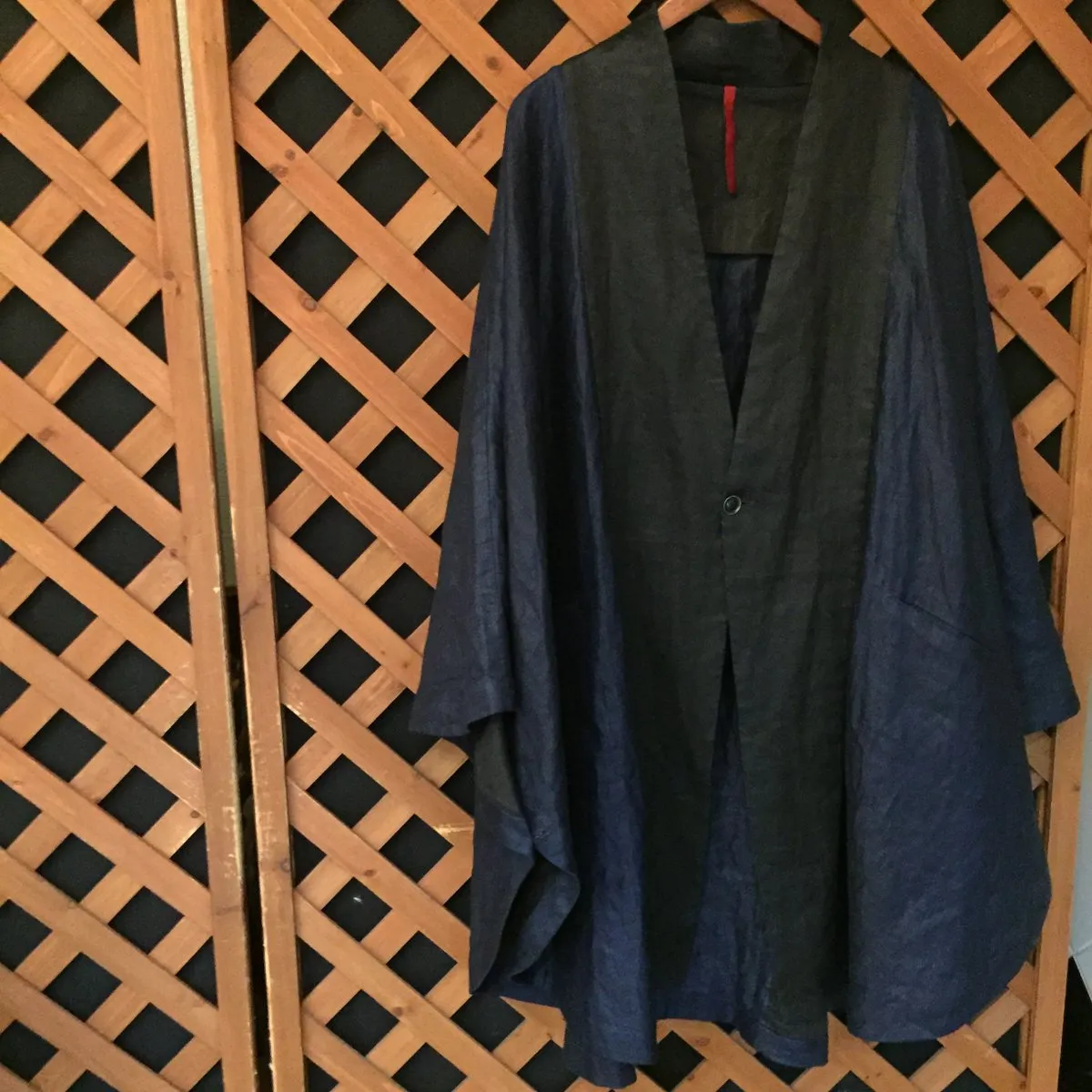 YANTOR YANTOR 16SS kesa 袈裟コットンリネンコート L
