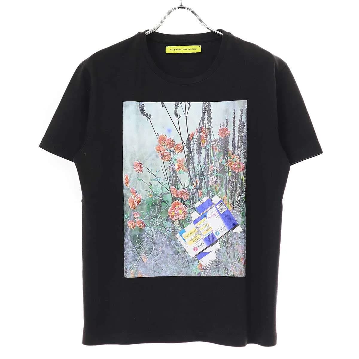 RAF SIMONS ラフシモンズ スターリングルビー 14AW グラフィックパッチTシャツ