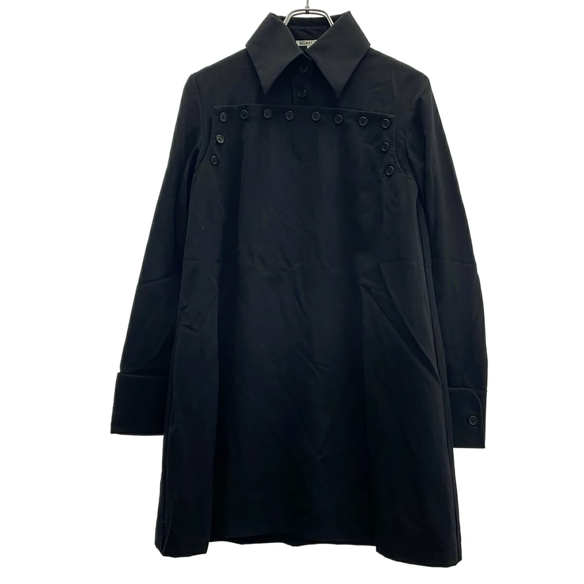 HELMUT LANG ヘルムート ラング 1990's プルオーバーボタンデザインブラウスシャツ