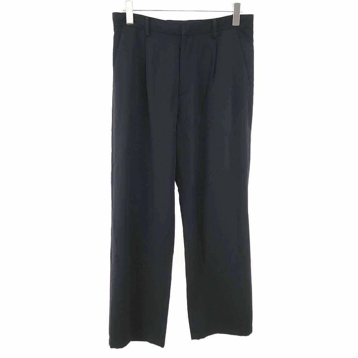 AURALEE オーラリー 25SS LIGHT COTTON WOOL VIYELLA SLACKS スラックスパンツ A25SP02KV