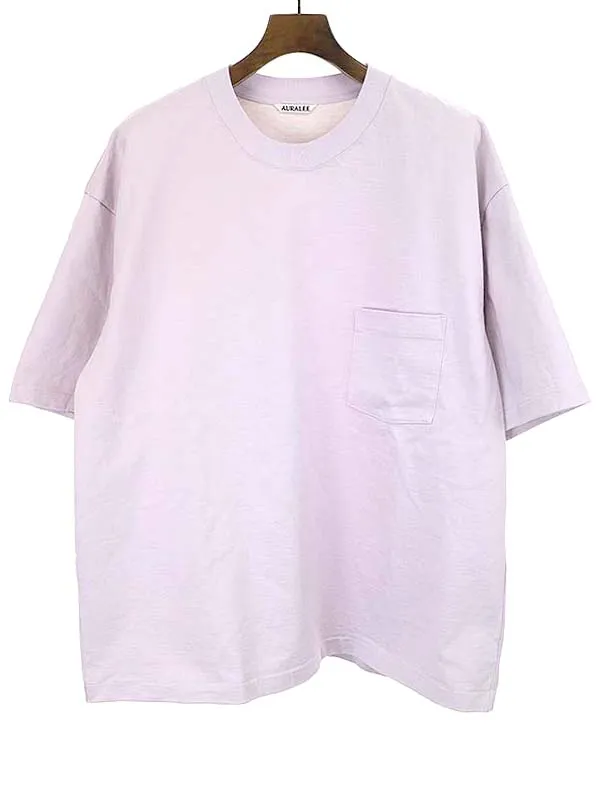 AURALEE オーラリー 21SS STAND-UP TEE スタンドアップTシャツ