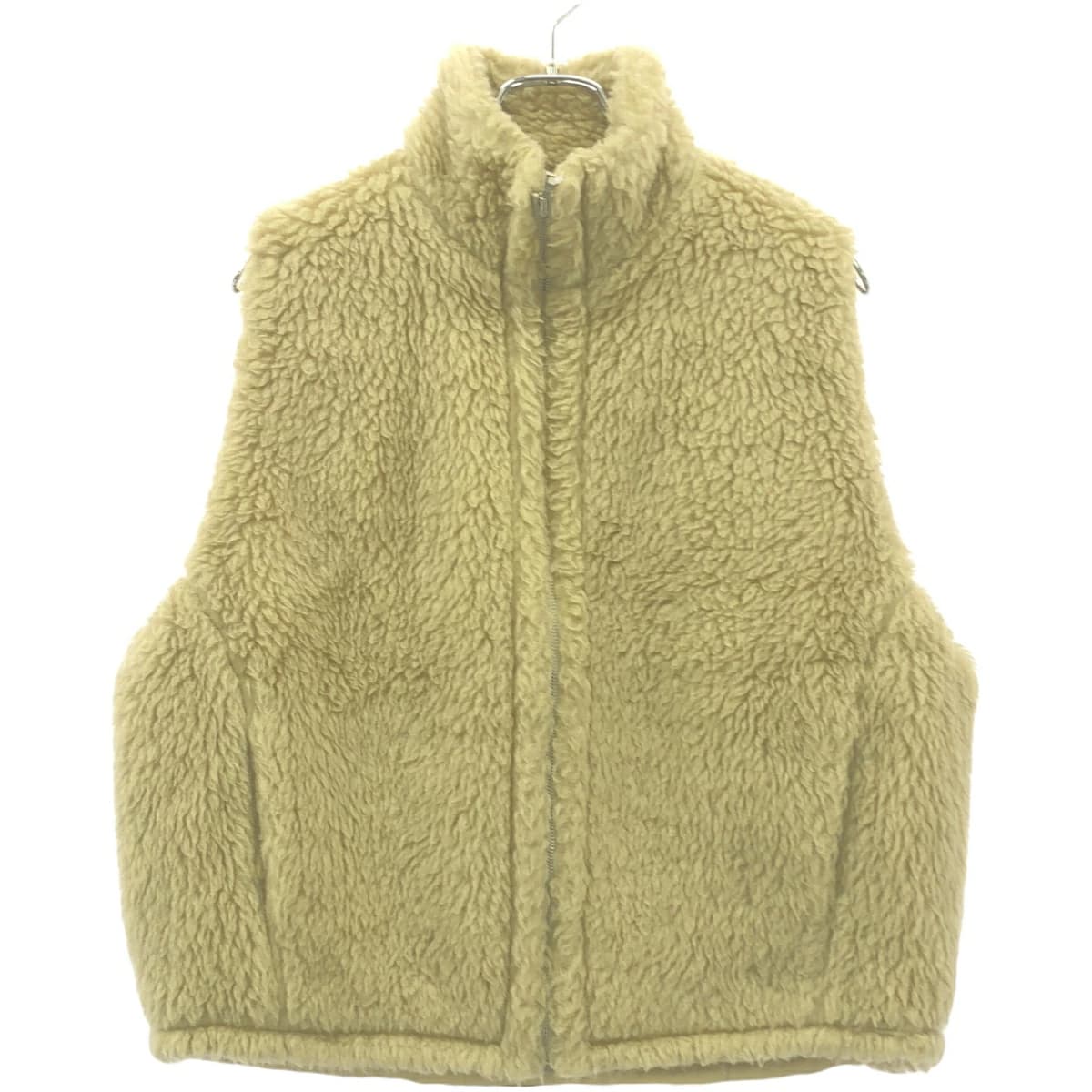AURALEE オーラリー 21AW SHETLAND WOOL BOA ZIP VEST シェットランドウールジップボアベスト A21AV02WB