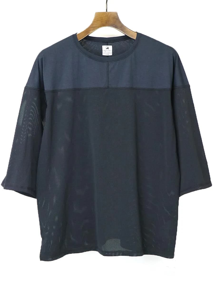 Sasquatchfabrix. サスクワッチファブリックス 19SS フットボールメッシュTシャツ