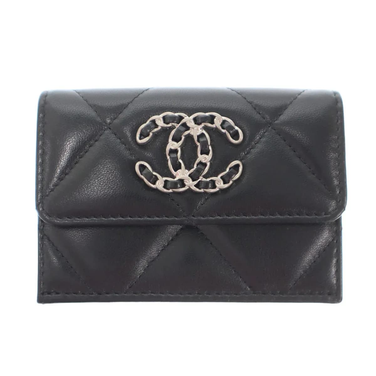 CHANEL シャネル 19 Small Flap Wallet ディズヌフ スモールフラップウォレット 財布