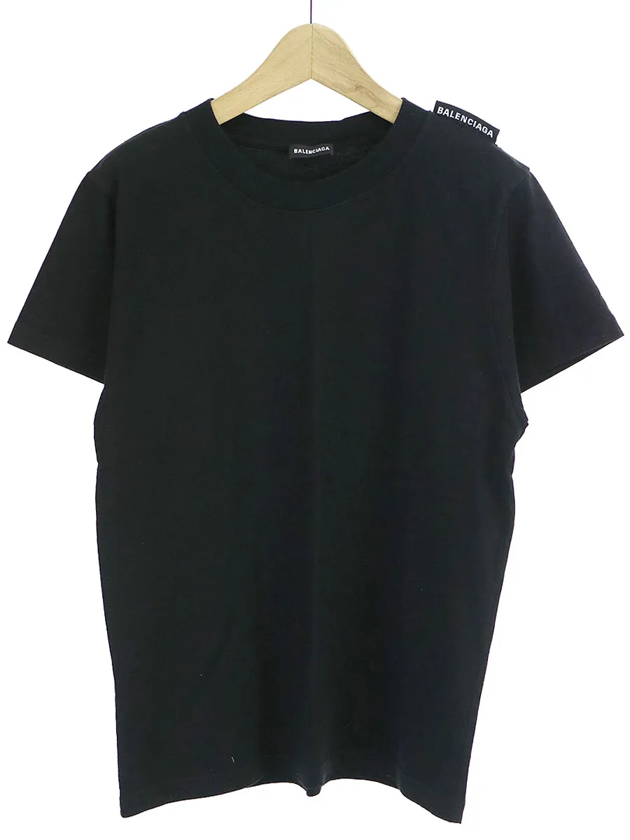BALENCIAGA バレンシアガ 19SS ロゴタブTシャツ