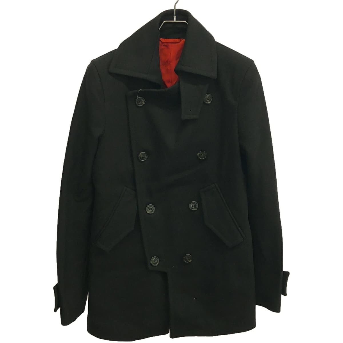 Vivienne Westwood ヴィヴィアンウエストウッド マン 12AW メルトンウール変形Pコート 229223 AM0112