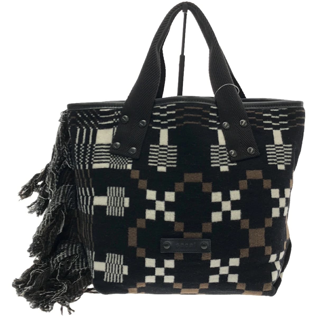 sacai サカイ 22AW Geometric Jacquard Tote ジオメトリックジャガードトートバッグ 22-0428S