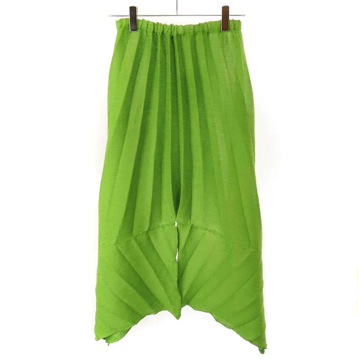 ISSEY MIYAKE ミーイッセイ ミヤケ 24SS SECTOR SEE-THROUGH CREPE セクターシースルークレープパンツ MI41FF553