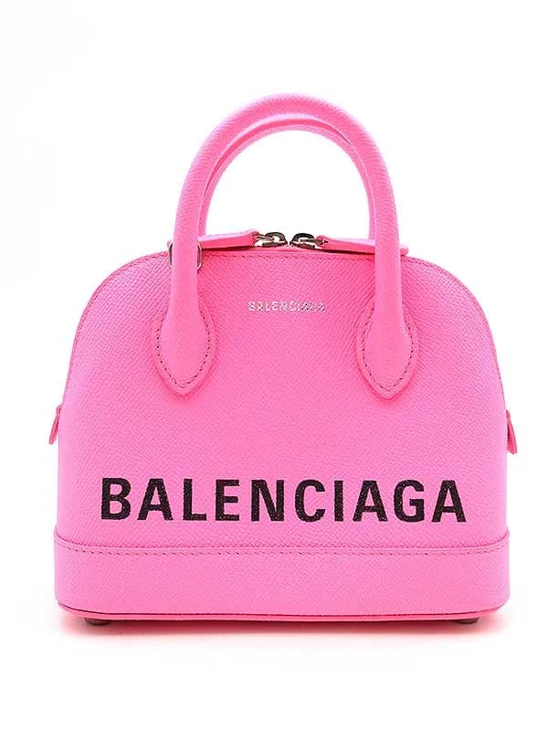 BALENCIAGA バレンシアガ VILLE TOP HANDLE XXS ヴィルトップ ハンドルミニレザーショルダーバッグ