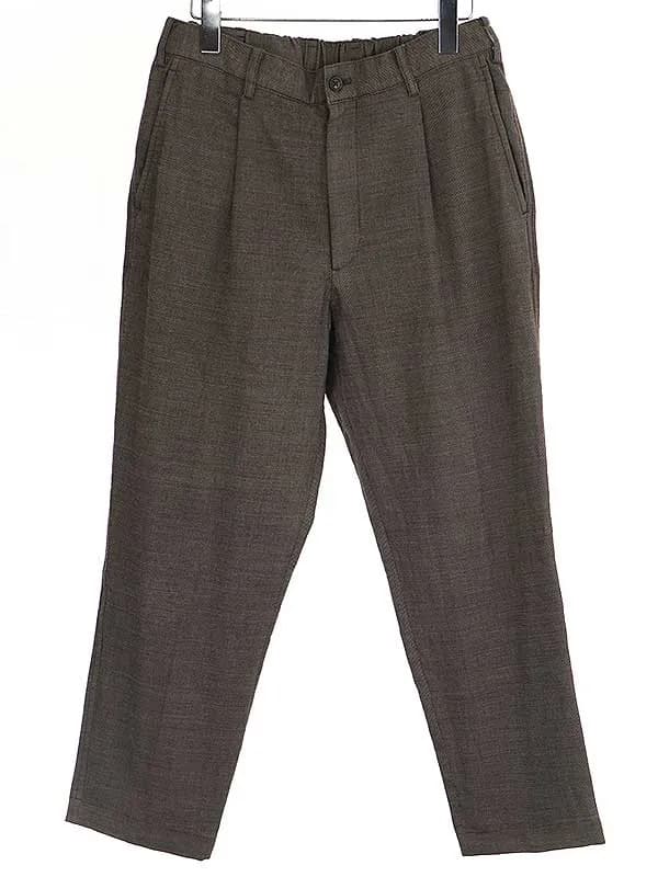 Graphpaper グラフペーパー 18AW Loro Piana社製 クラシックスラックスパンツ