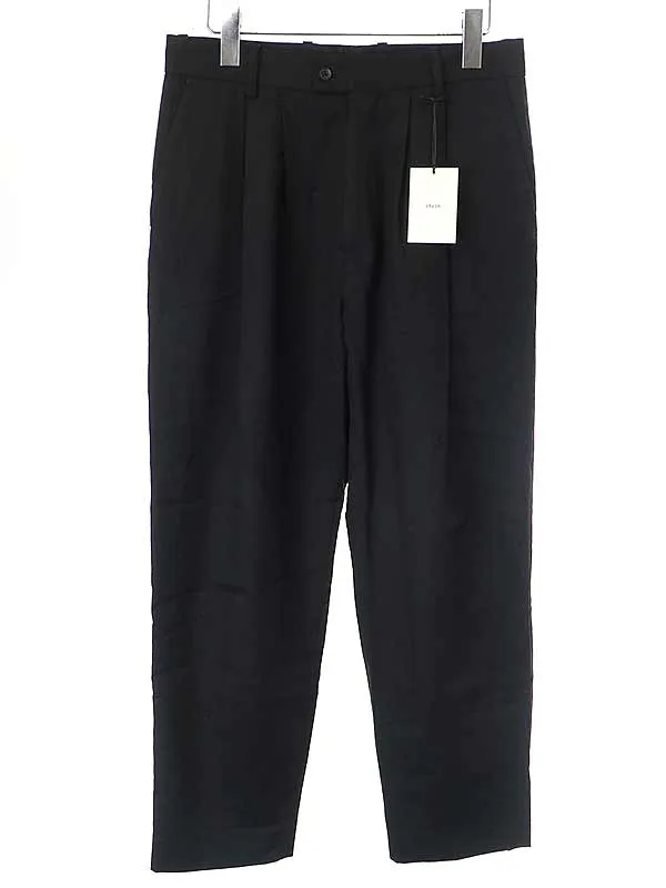 stein シュタイン 20AW WIDE TAPERED TROUSERS ウールギャバジントラウザーパンツ