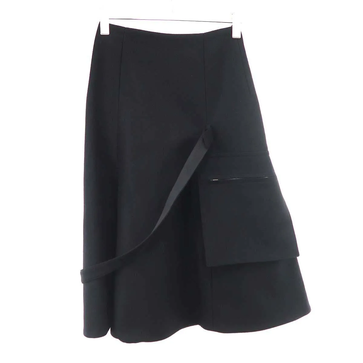 sacai サカイ 23AW メルトンウールスカート 23-06954