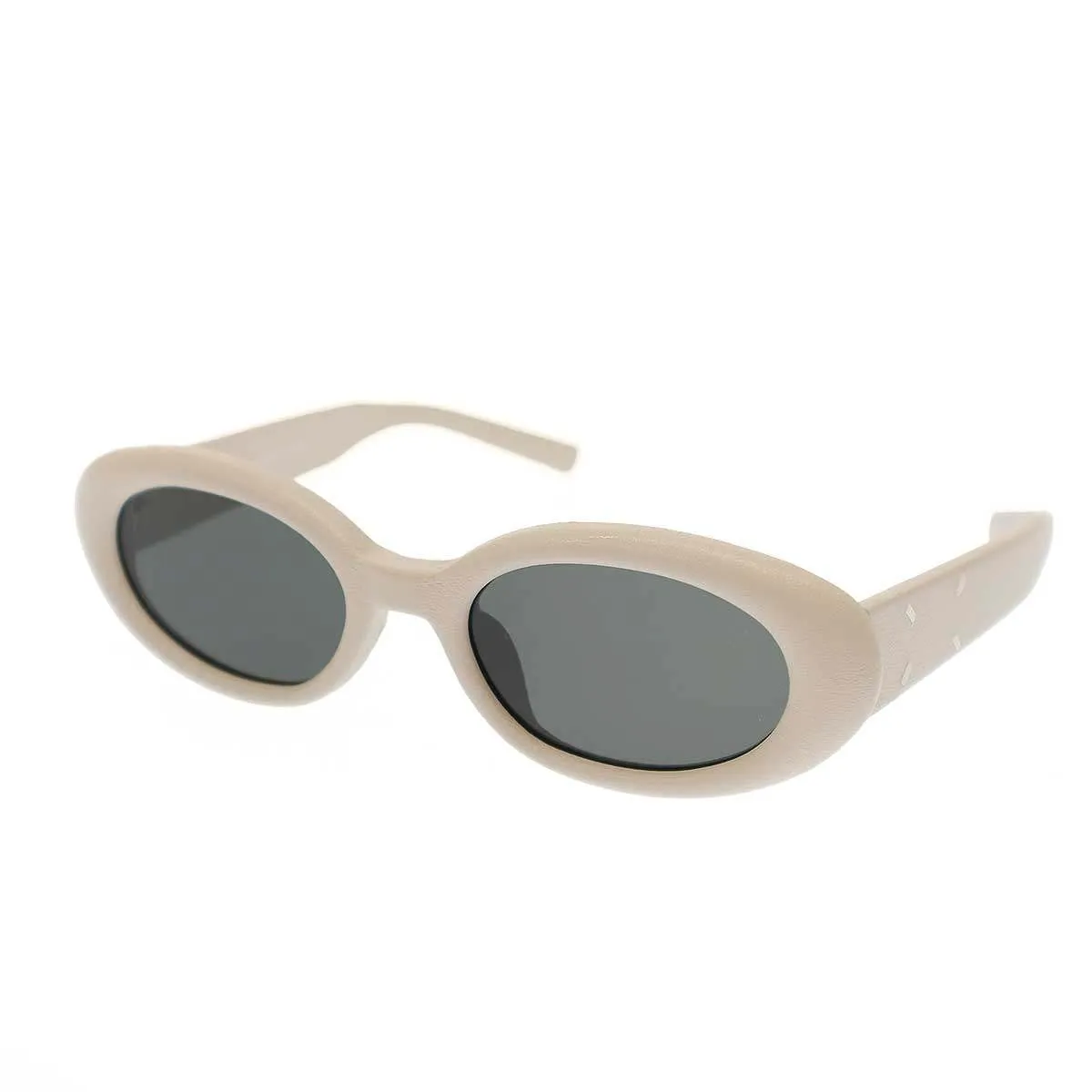 Maison Margiela メゾン マルジェラ ジェントルモンスター OVAL SUNGLASSES WITH LEATHER レザーサングラス アイウェア MM107