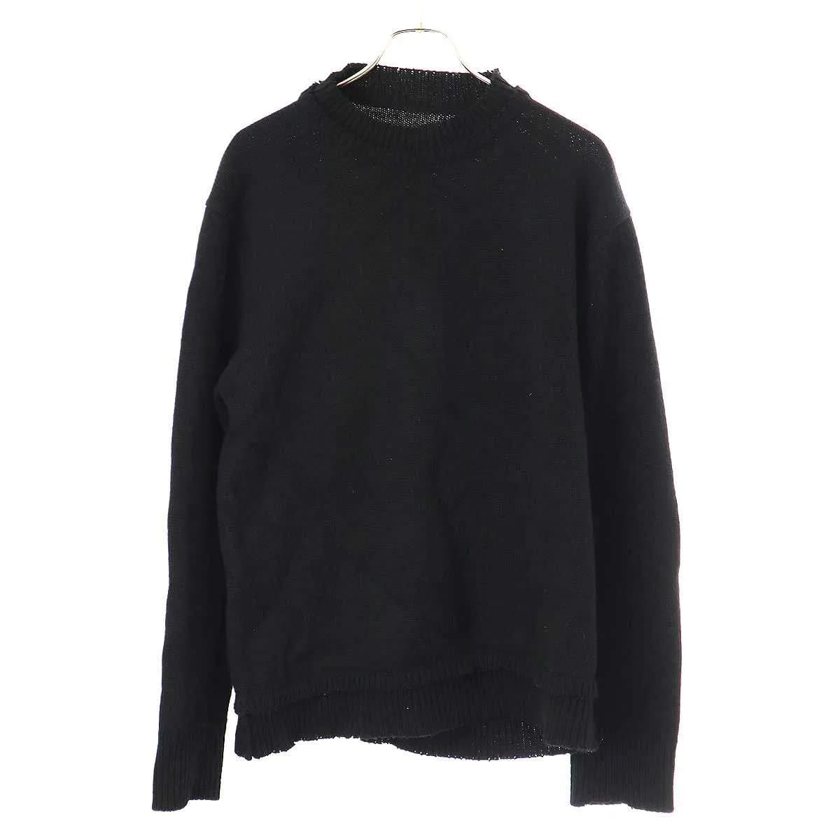 Maison Margiela メゾン マルジェラ 4 14 24AW 5G エルボーパッチ プルオーバーニットセーター SI1GP0001 S18064
