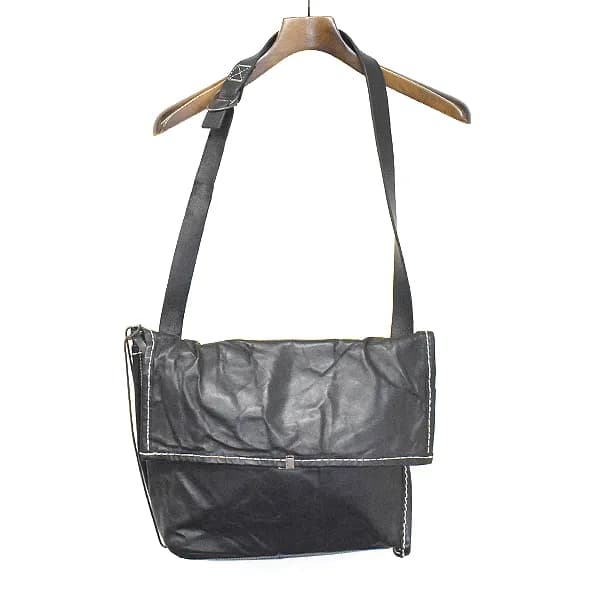 taichi murakami タイチムラカミSLIDE RIM SHOULDER BAG ホースレザーショルダーバッグ