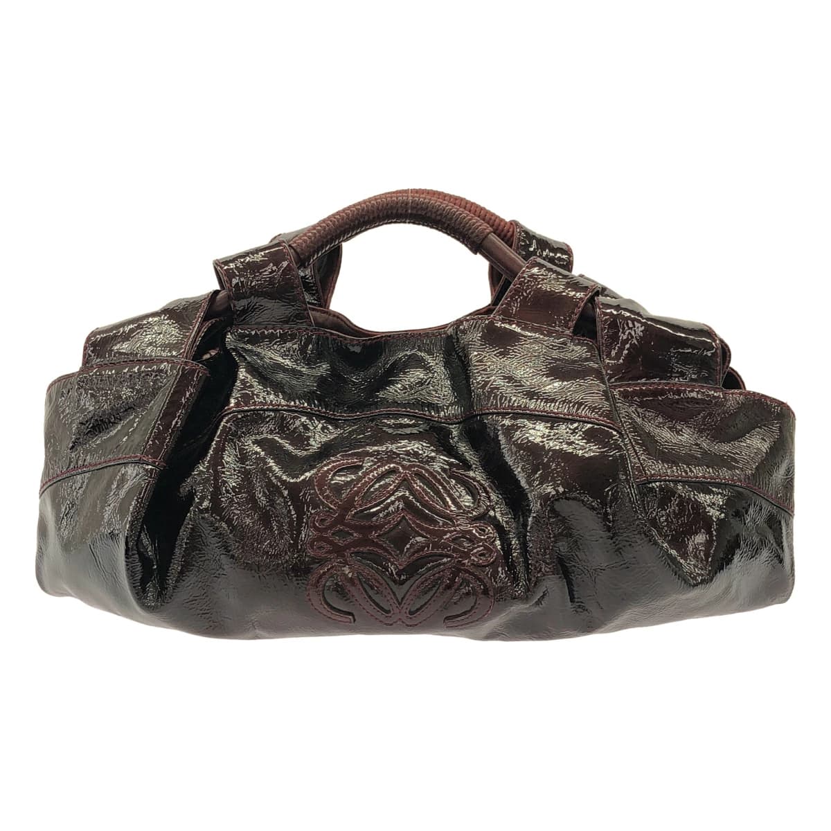 LOEWE ロエベ ナッパアイレ アナグラムパテントバッグ
