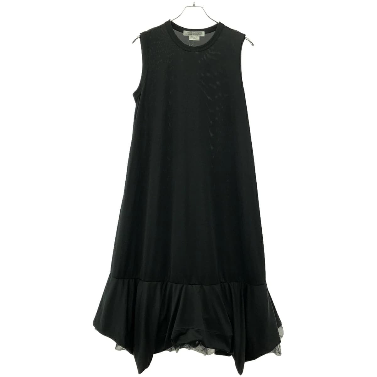 COMME des GARCONS コムデギャルソンコムデギャルソン 24SS チュールドッキングノースリーブワンピース RM-T012