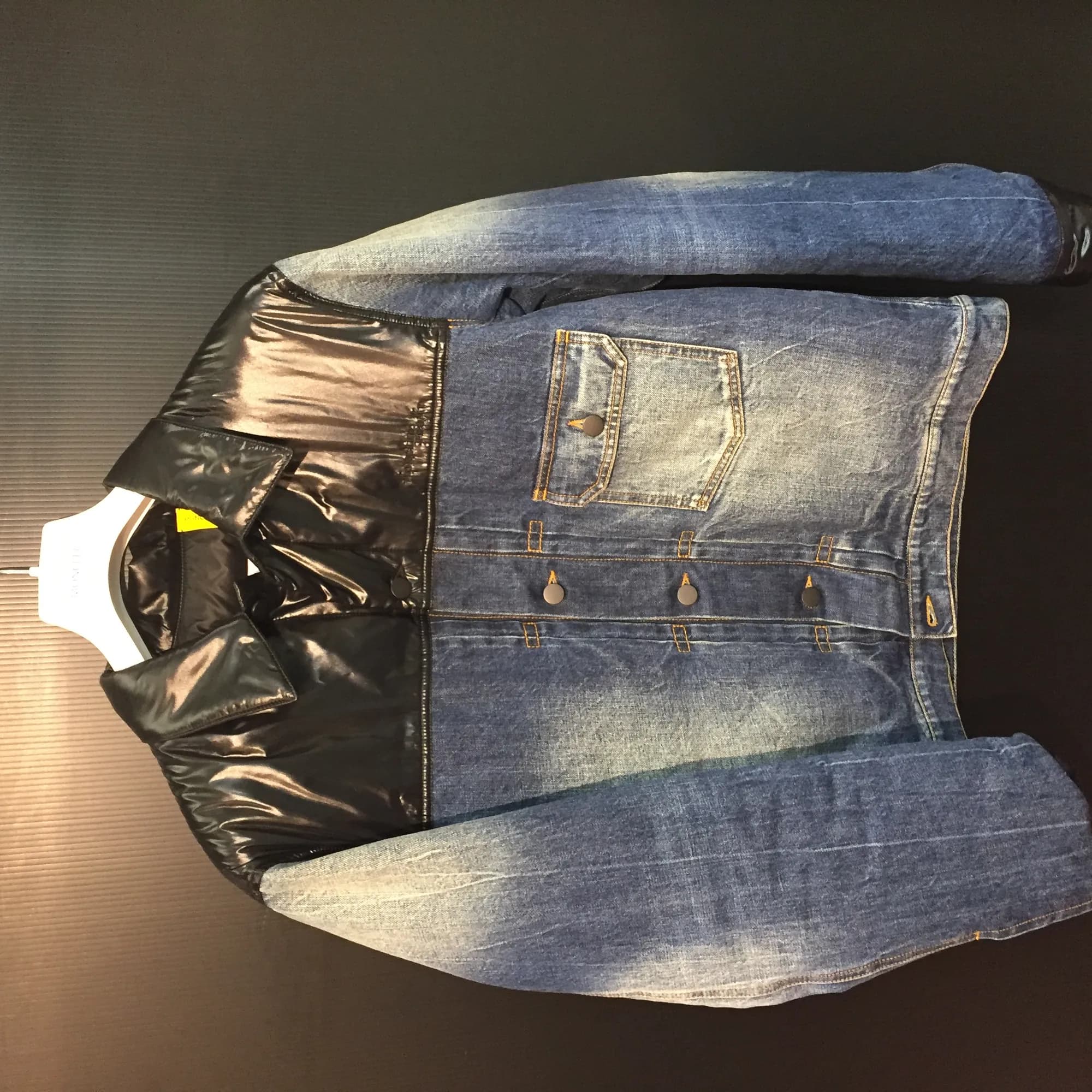 MONCLER MONCLER×fragment design 18AW SHADY デニムダウンジャケット