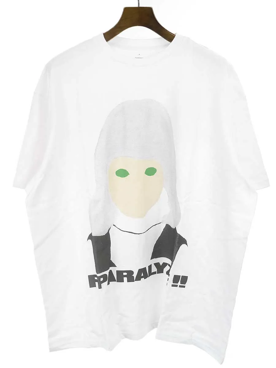 Graphpaper グラフペーパー × フォーティーパーセント アゲインストライツ 19AW S/S OVERSIZE TEE プリントTシャツ