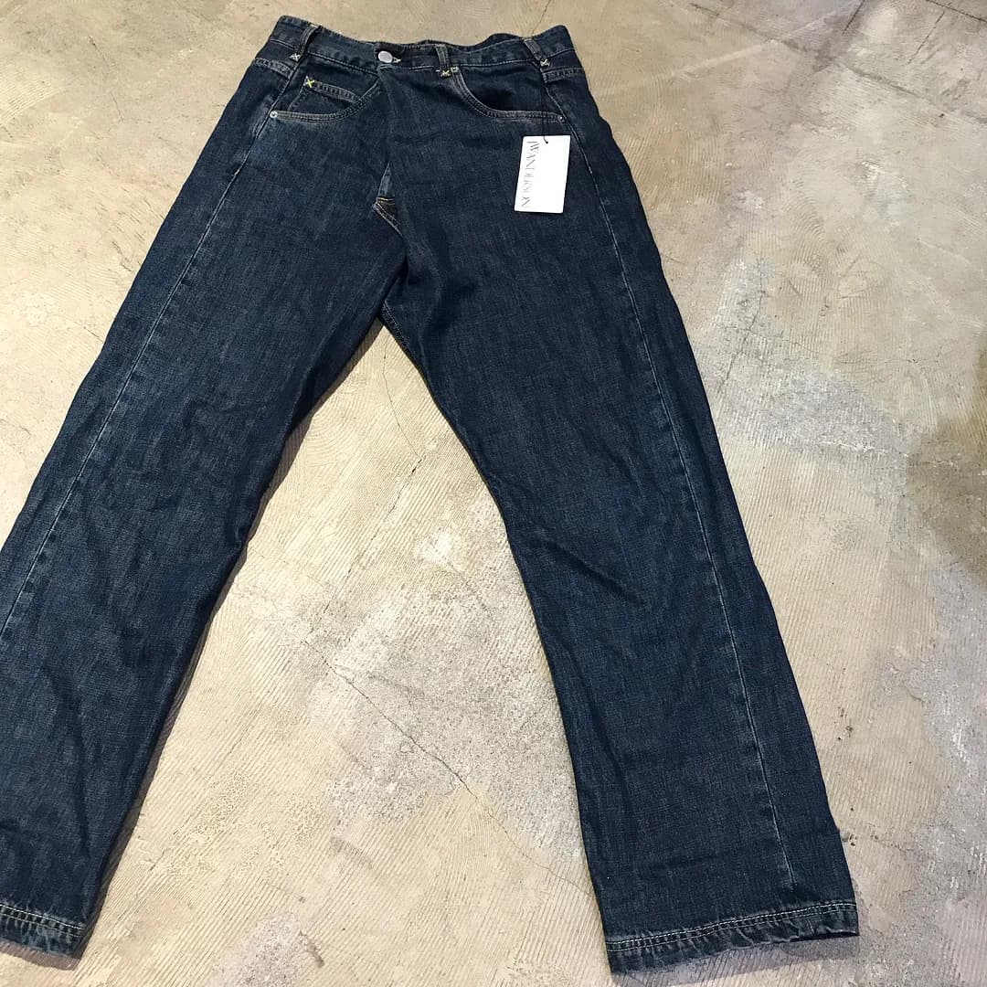 JW ANDERSON J.W ANDERSON 18SS フォールドフロントデニムパンツ