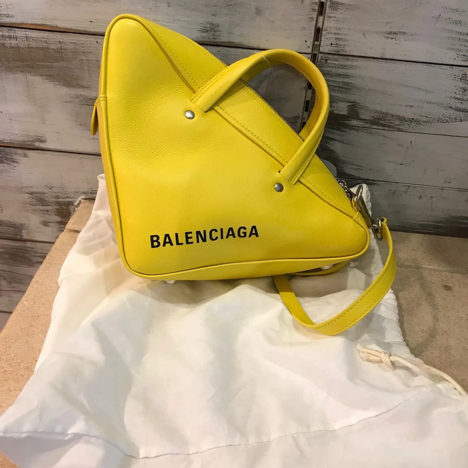 BALENCIAGA BALENCIAGA トライアングルダッフルバッグ S